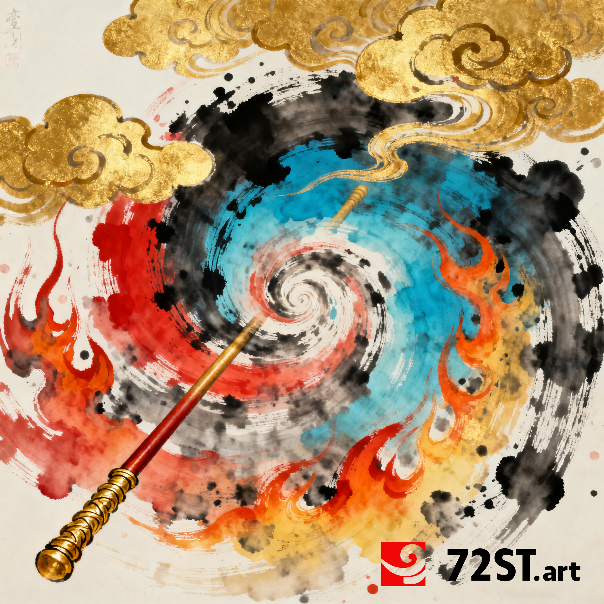 The 72 Tee - Sun Wukong's Golden Cudgel